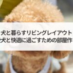 犬と暮らすリビングレイアウト｜愛犬と快適に過ごすための部屋作りのコツ